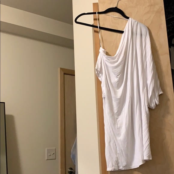 We The Free White Off the Shoulder T-Shirt - Picture 2 of 4